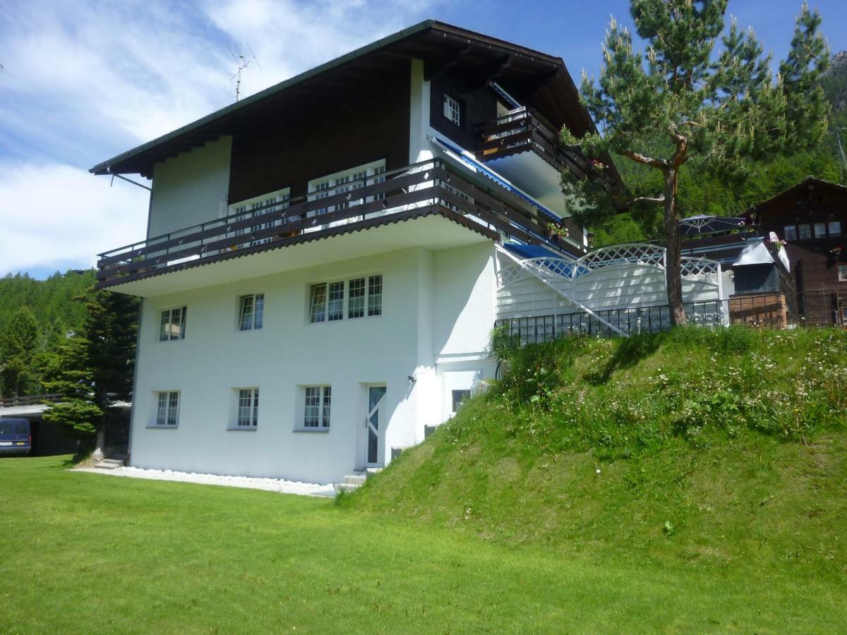 Ferienwohnung Edelweiss Grächen Eksteriør bilde